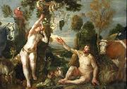 Jacob Jordaens Adam and Eve oil painting on canvas